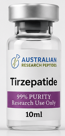 Tirzepatide research peptide vial